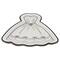 24 Packs: 8 ct. (192 total) 7" Dress Shaped Snack Plates by Celebrate It™